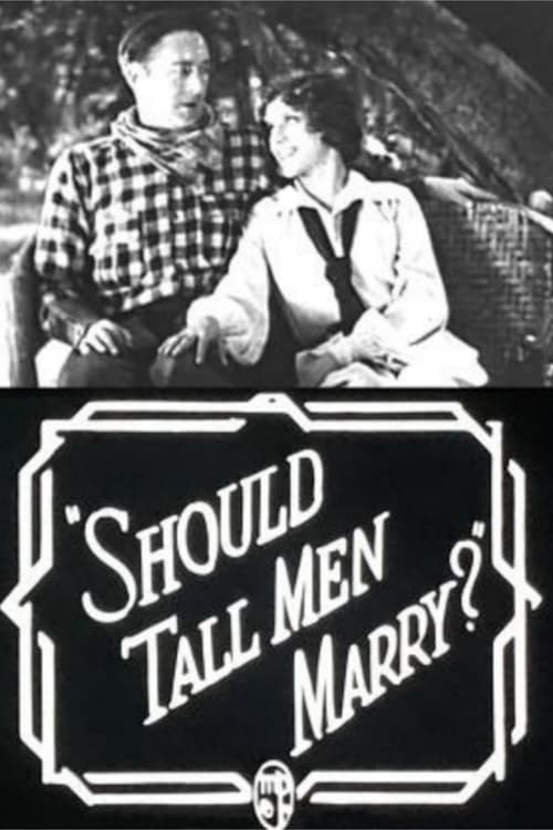 Poster Should Tall Men Marry? 1928