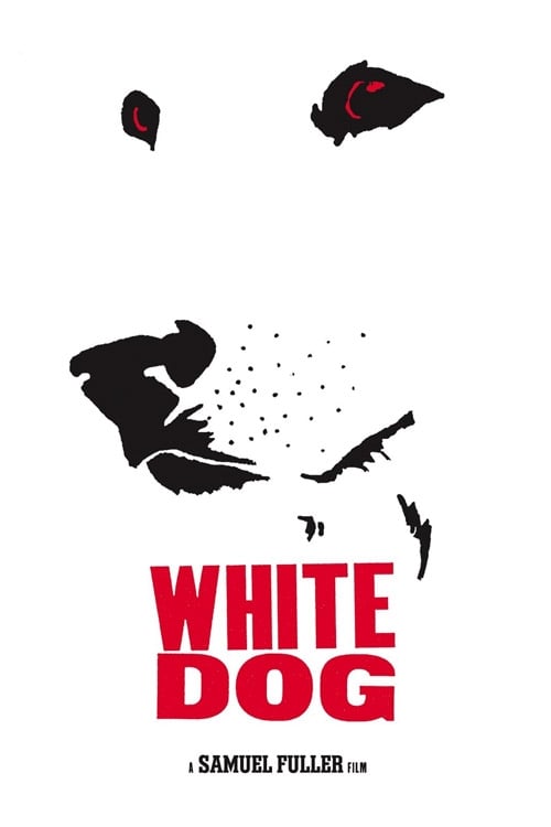 Grootschalige poster van White Dog