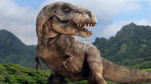 Il cimitero dei dinosauri Backdrop Blur