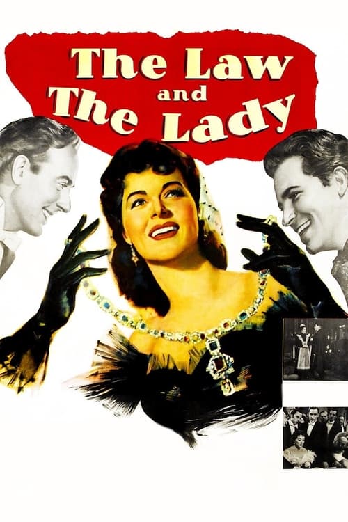 The Law and the Lady (1951) poster