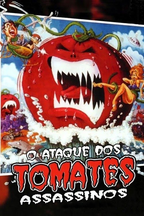 Ataque dos Tomates Assassinos movie poster player