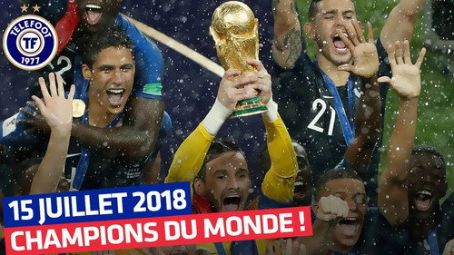 Merci Les Bleus Edition Spéciale Du 15 Juillet 2018 Backdrop Blur