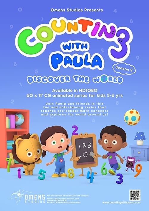 Counting with Paula poster