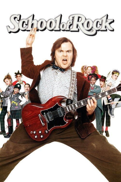 Grootschalige poster van School of Rock