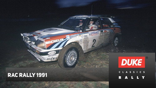 RAC Rally 1991 Backdrop Blur
