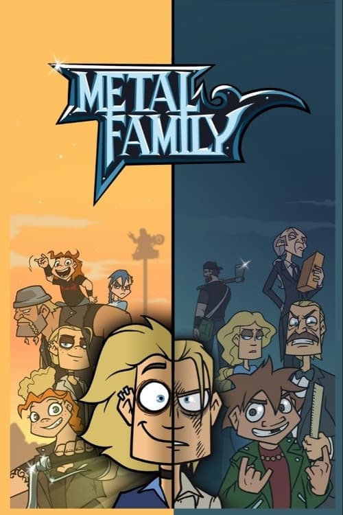Poster da série Metal Family