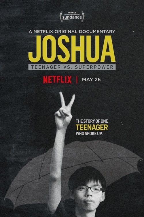 Largescale poster for Joshua: Teenager vs. Superpower