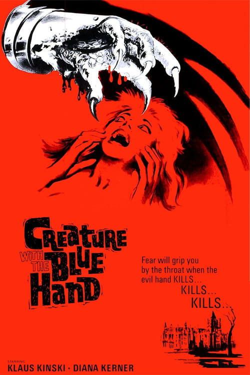 Creature with the Blue Hand poster