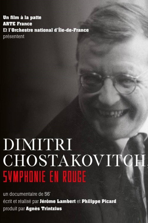 Dimitri Chostakovitch, symphonie en rouge poster