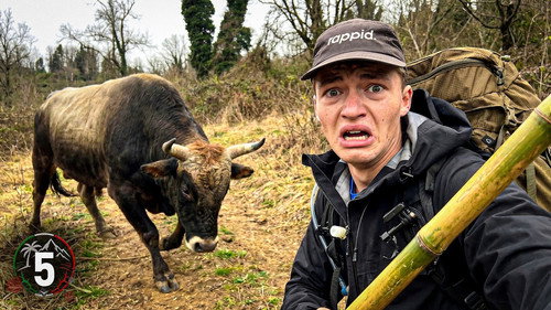 Joris gegen einen wütenden Bullen
