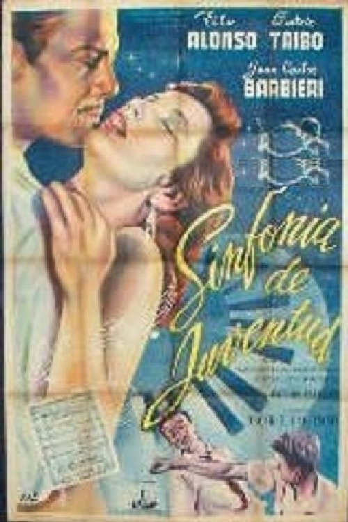 Sinfonía de juventud movie poster player