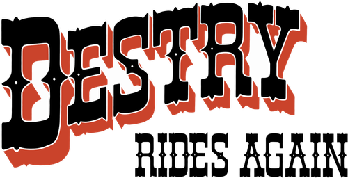 Destry Rides Again logo