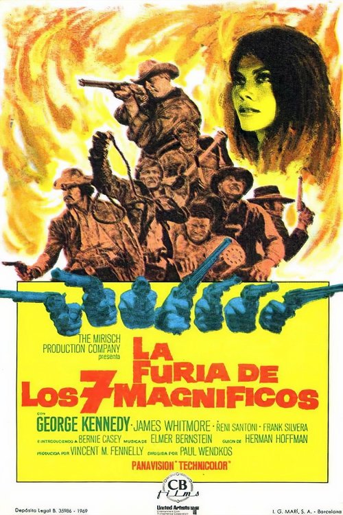 La furia de los siete magníficos 1969