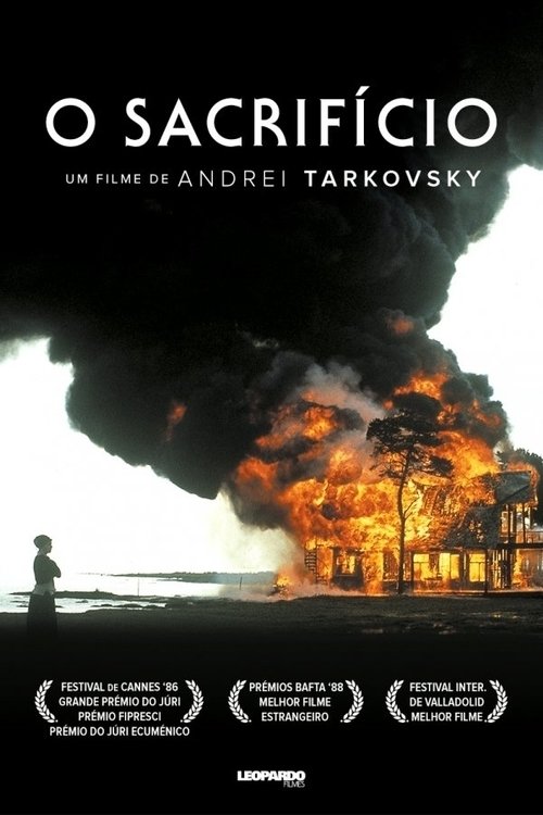 O Sacrifício movie poster player