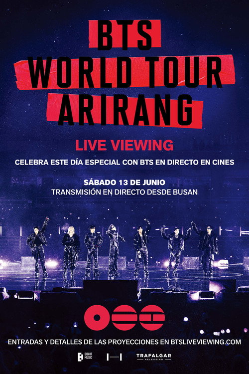 Póster de BTS World Tour 'Arirang' Live Busan