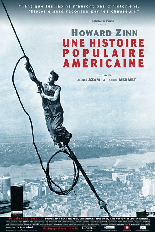 Howard Zinn, une histoire populaire américaine poster