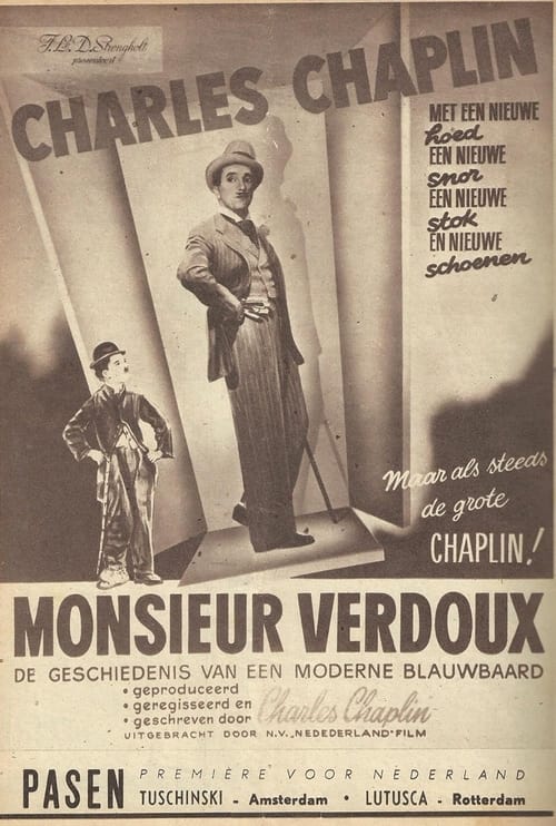 Monsieur Verdoux (1947) poster