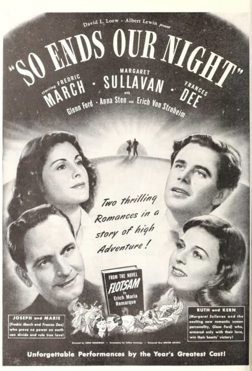 So Ends Our Night (1941) poster