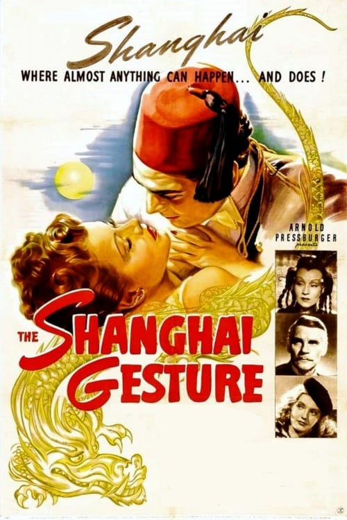 Grootschalige poster van The Shanghai Gesture