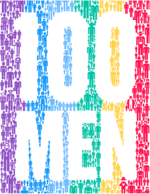 100 Men