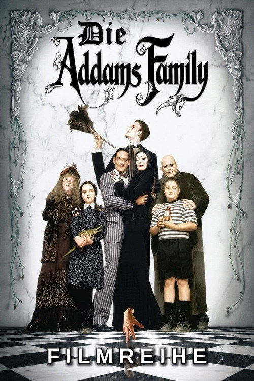 Poster Die Addams Family Filmreihe