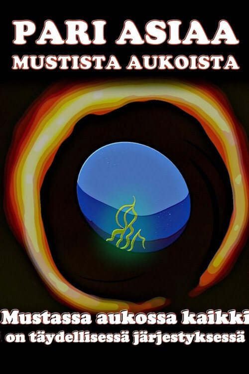 Poster Pari asiaa mustista aukoista 2020