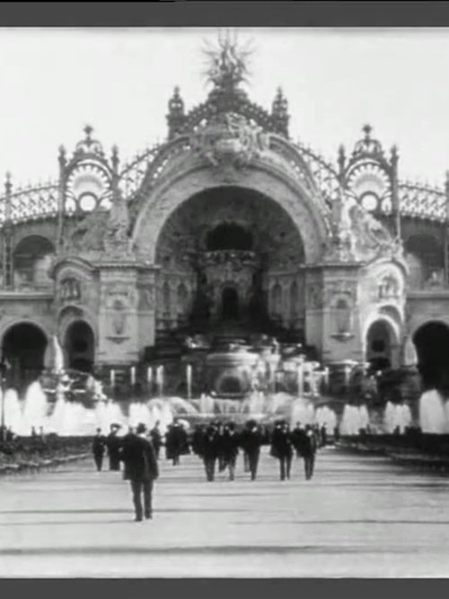 Le château d'eau vu de la tour Eiffel poster