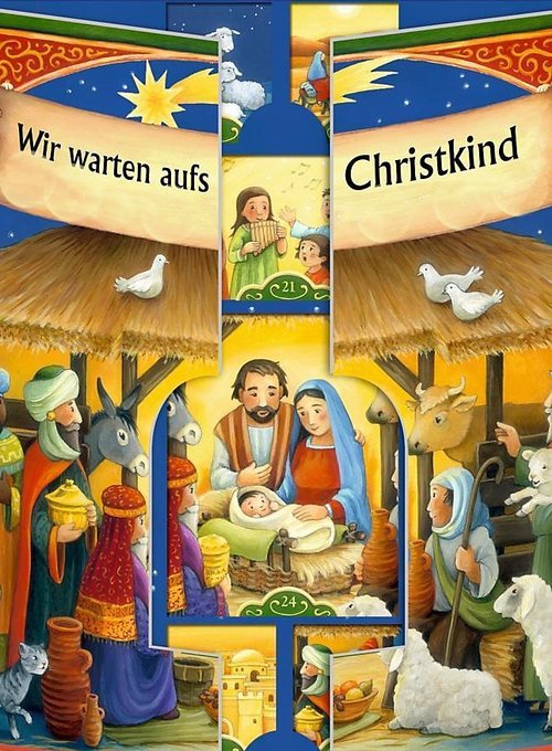 Wir warten auf’s Christkind poster