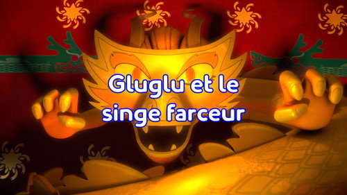 Image Gluglu et le singe farceur