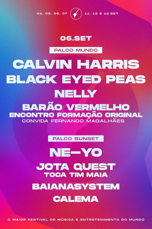 BaianaSystem - Rock In Rio 2026 poster