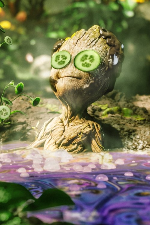 Groot Takes a Bath poster