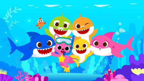 Pinkfong! Baby Shark Sing Along - Season 1 Backdrop Blur