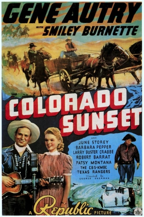 Colorado Sunset poster