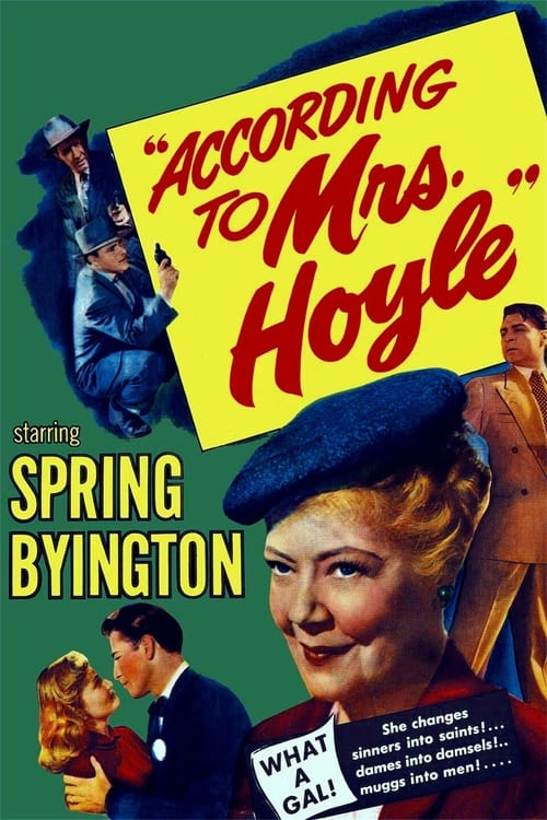 Poster According to Mrs. Hoyle 1951