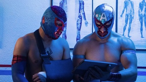 Poster della serie Marvel Lucha Libre Edition: El origen de la máscara