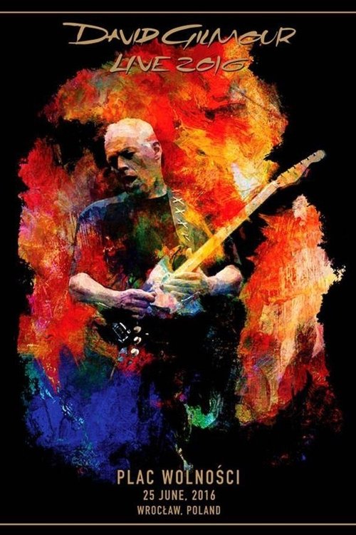 David Gilmour - Rattle That Lock World Tour movie poster player