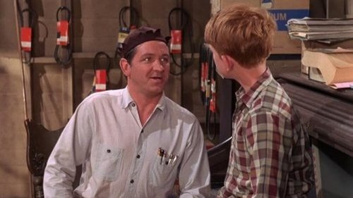 Escena del episodio 16 de la temporada 8 de la serie The Andy Griffith Show