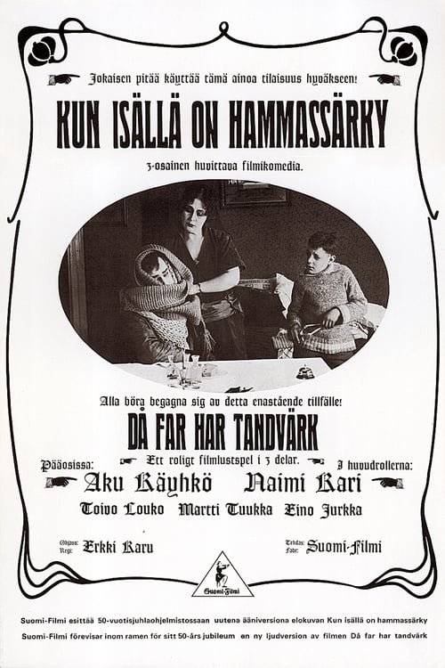 Kun isällä on hammassärky (1922)