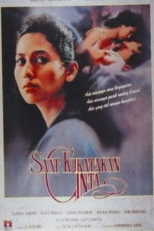 Affiche du film Saat Kukatakan Cinta