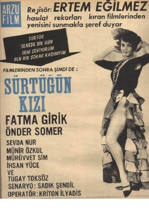 Sürtüğün Kızı movie poster player