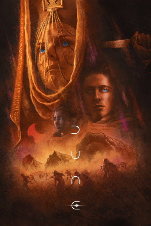 Poster for Denis Villeneuve's Dune