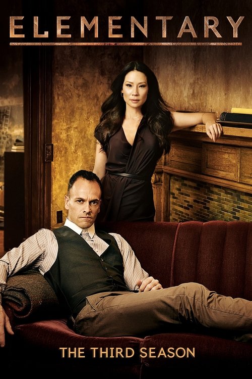 Ver temporada 3 de Elementary Póster de la temporada 3 de la serie Elementary