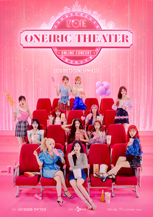 IZ*ONE ONLINE CONCERT [ONEIRIC THEATER] poster