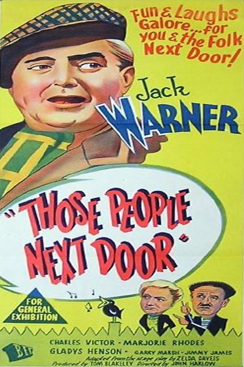 Those People Next Door movie poster player