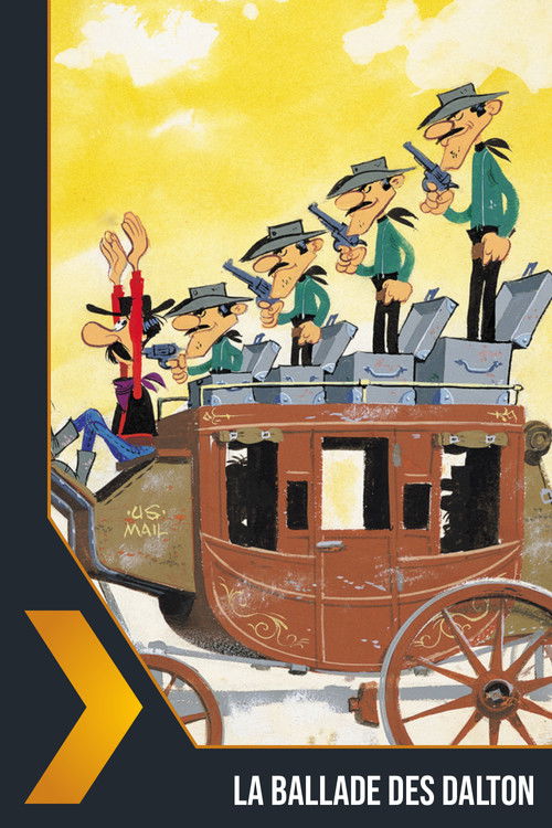 Lucky Luke: The Ballad of the Daltons poster