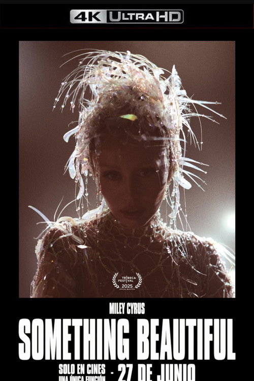 Miley Cyrus: Something Beautiful poster