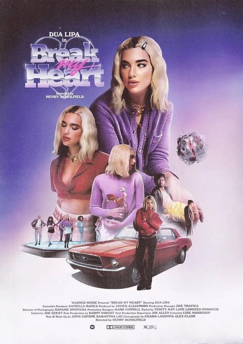 Poster do filme Dua Lipa's, Break My Heart (Apple Music Exclusive)