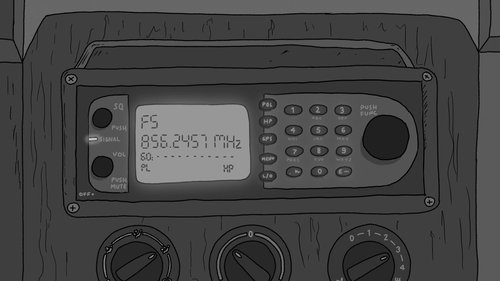 Meža patruļa poster