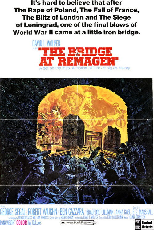 The Bridge at Remagen poster