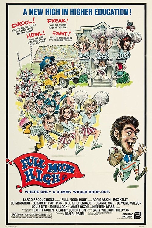 Full Moon High poster